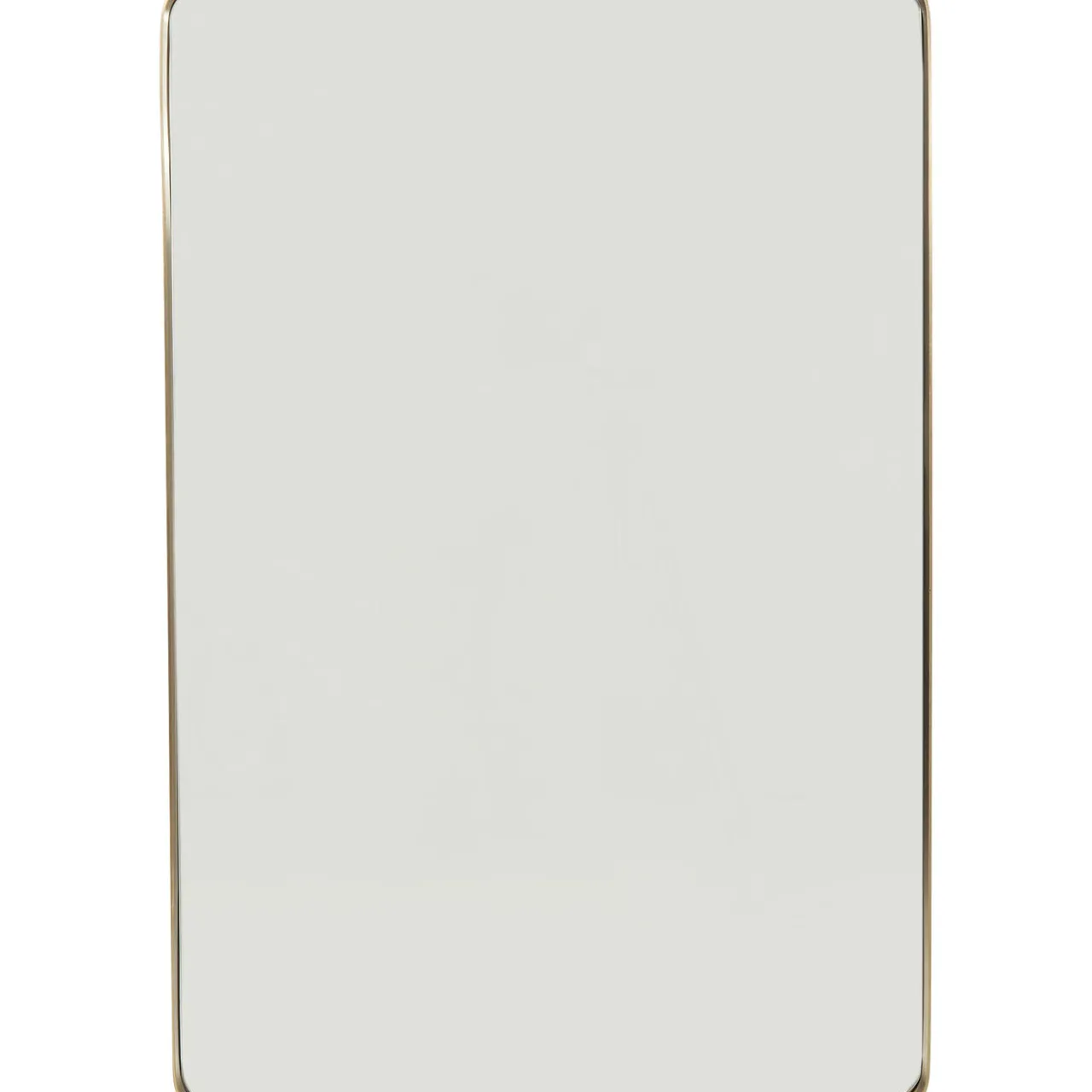 KARE Design Miroir Curve Rectangulaire Laiton 80X120Cm Sale