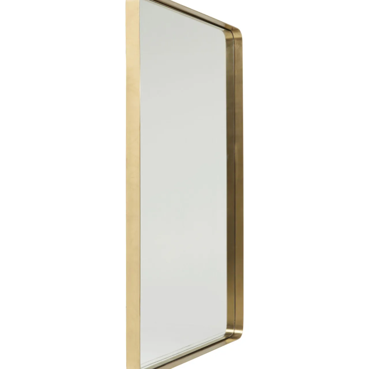 KARE Design Miroir Curve Rectangulaire Laiton 80X120Cm Sale