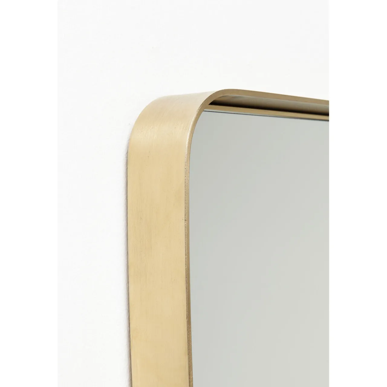 KARE Design Miroir Curve Rectangulaire Laiton 80X120Cm Sale