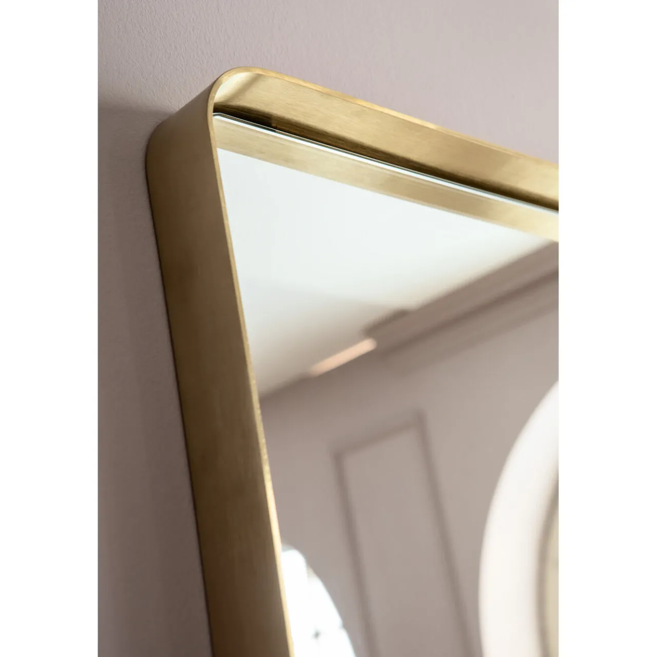 KARE Design Miroir Curve Rectangulaire Laiton 70X200Cm Sale