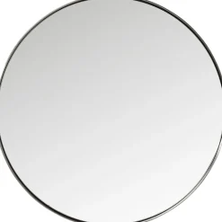 KARE Design Miroir Curve Rond Acier Nature O100Cm Best