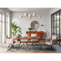 KARE Design Miroir Curve Rond Cuivre O100Cm Best