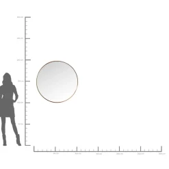 KARE Design Miroir Curve Rond Cuivre O100Cm Best