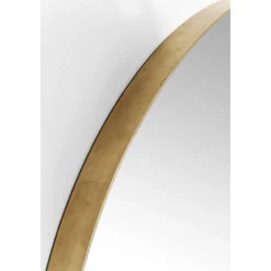 KARE Design Miroir Curve Rond Laiton O100Cm