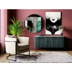 KARE Design Miroir Curvy Look Chrome O100 Clearance