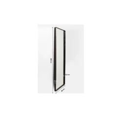 KARE Design Miroir Ombra Mo Soft Noir 80X200Cm New