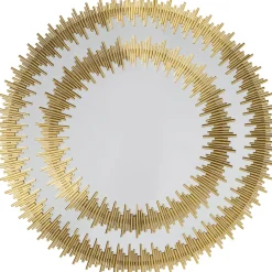 KARE Design Miroir Solare Dore O132Cm Best