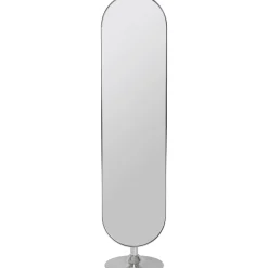 KARE Design Miroir Sur Pied Curvy Acier Poli 40X170Cm Discount