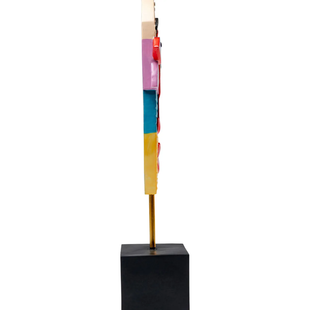 KARE Design Objet Décoratif Abstract Face Multicolour 52 Sale