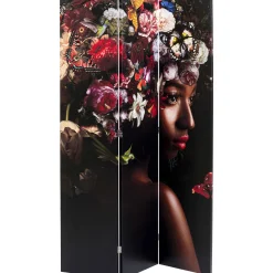 KARE Design Paravent Flowery Shoulder Vs Bunch Flowers 120X180 Best