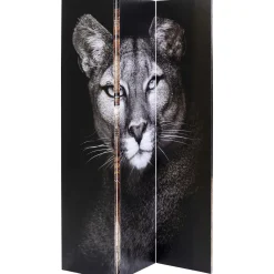 KARE Design Paravent King Lion Vs Cat Girl 120X180 New