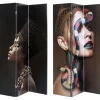 KARE Design Paravent Royal Headdress Vs Snake Girl 120X180 Outlet