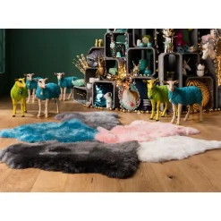 KARE Design Peau De Mouton 95 Cm Silver Sale