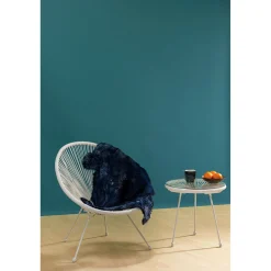 KARE Design Peau De Mouton Heidi Bleu 60X85Cm