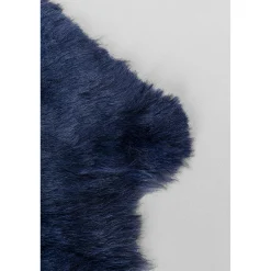 KARE Design Peau De Mouton Heidi Bleu 60X85Cm