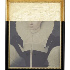 KARE Design Peinture A L Huile Frame Incognito Lady 80X100Cm Discount