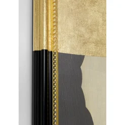 KARE Design Peinture A L Huile Frame Incognito Lady 80X100Cm Discount