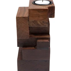 KARE Design Photophore Wood Tetris 17Cm Outlet