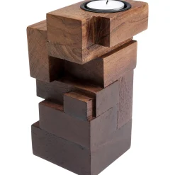KARE Design Photophore Wood Tetris 17Cm Outlet