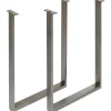 KARE Design Pietement De Table Haute Tavola Acier Brut (2/Set) Sale