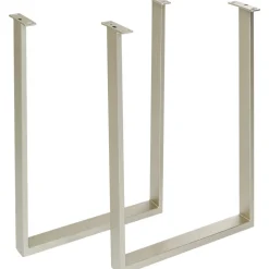 KARE Design Pietement De Table Haute Tavola Argente (2/Set) Outlet