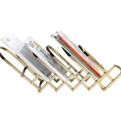 KARE Design Porte-Revues Flex Dore Hot