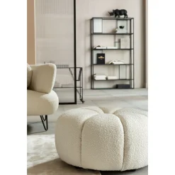 KARE Design Pouf Peppo Lounge Blanc O76Cm Sale