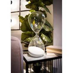 KARE Design Sablier Timer Blanc 45Cm Best
