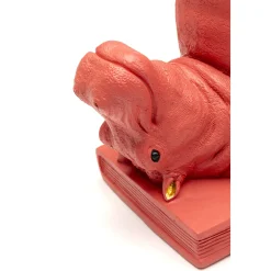KARE Design Serre-Livres Hippo Fuchsia (2/Set) Clearance