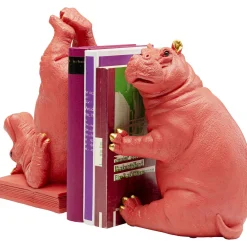 KARE Design Serre-Livres Hippo Fuchsia (2/Set) Clearance