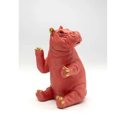 KARE Design Serre-Livres Hippo Fuchsia (2/Set) Clearance
