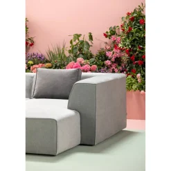 KARE Design Sofa Infinity Meridienne Droite Gris Best
