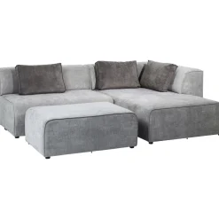 KARE Design Sofa Infinity Meridienne Droite Gris Outlet