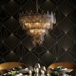 KARE Design Suspension Botania Smoke New