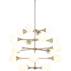 KARE Design Suspension Bulb Fiction 20 Argente O102Cm Hot