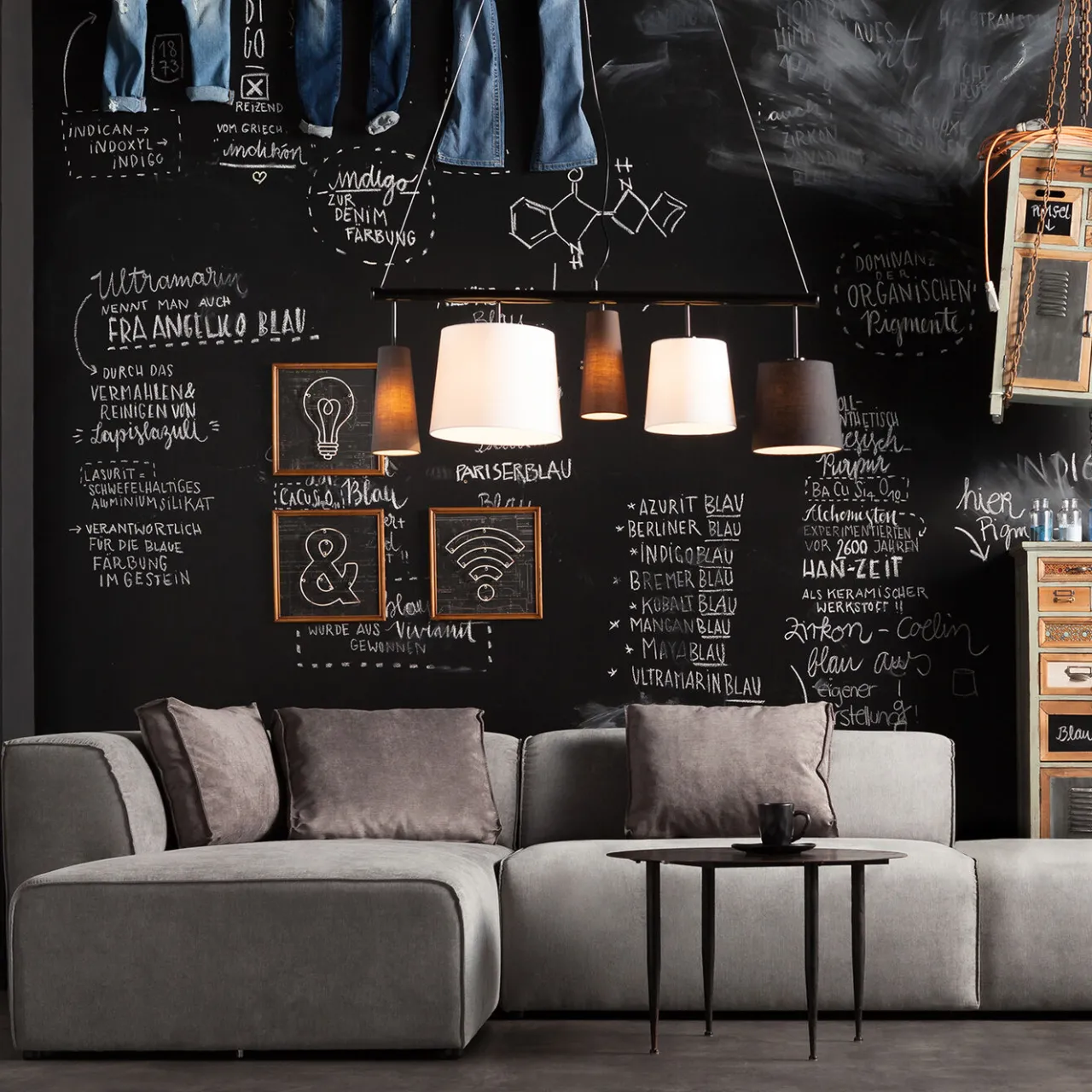 KARE Design Suspension Parecchi Noire 100Cm Discount