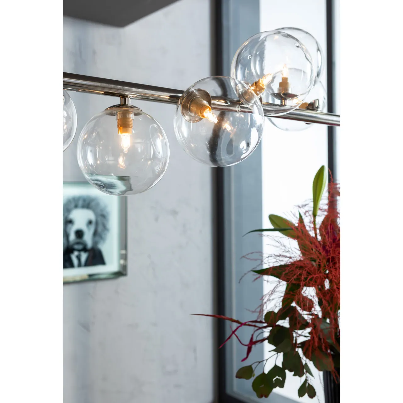 KARE Design Suspension Scala Balls Chrome 155Cm Outlet