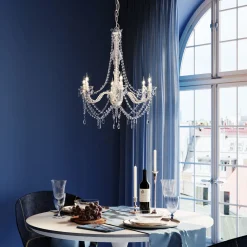 KARE Design Suspension Starlight 6 Branches Transparent Clearance