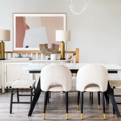 KARE Design Table A Rallonges Amsterdam Look Marbre 160(40+40) Clearance