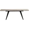 KARE Design Table A Rallonges Amsterdam Fonce 160/40+40)X90Cm Hot