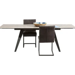 KARE Design Table A Rallonges Amsterdam Fonce 160/40+40)X90Cm Hot