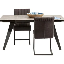 KARE Design Table A Rallonges Amsterdam Fonce 160/40+40)X90Cm Hot