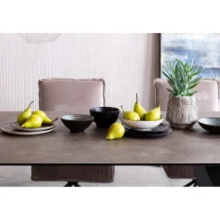 KARE Design Table A Rallonges Amsterdam Fonce 200/45+45)X100Cm