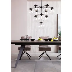 KARE Design Table A Rallonges Amsterdam Fonce 200/45+45)X100Cm