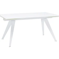 KARE Design Table A Rallonges Amsterdam Blanc 160(40X40)X90 Outlet
