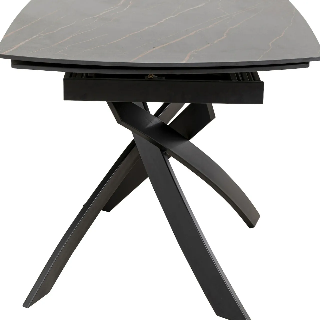 KARE Design Table A Rallonges Twist Noir 120(30+30)X90Cm Online