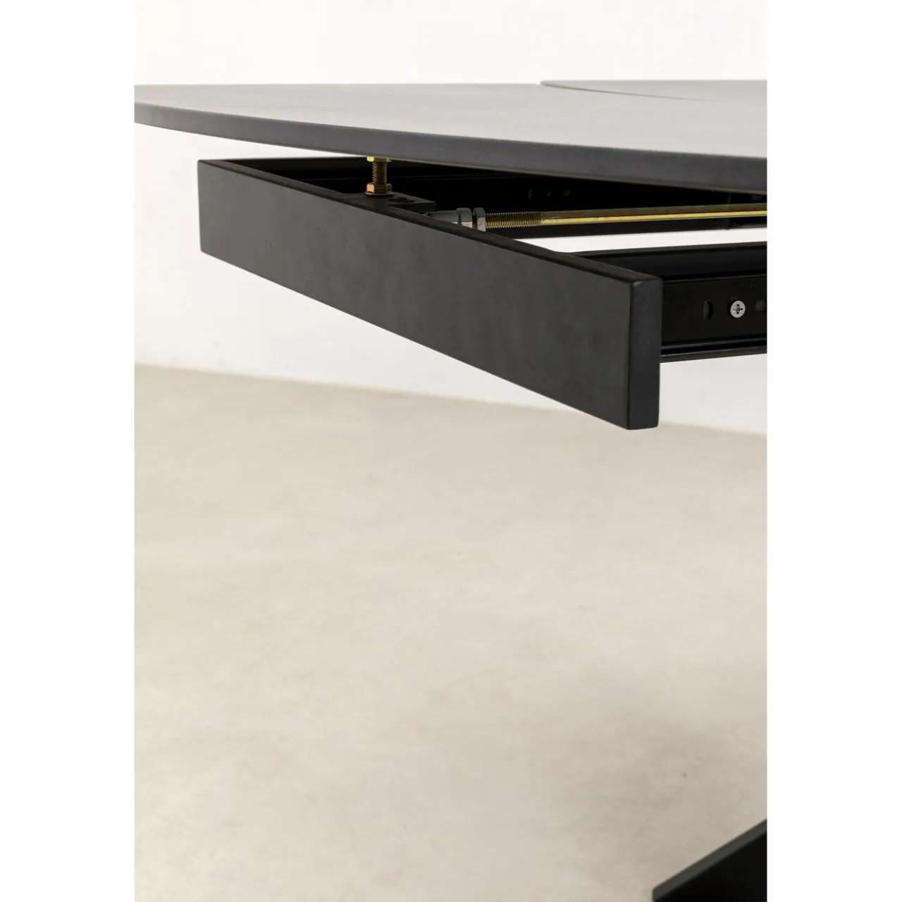 KARE Design Table A Rallonges Twist Noir 120(30+30)X90Cm Online