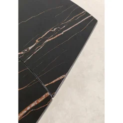 KARE Design Table A Rallonges Twist Noir 120(30+30)X90Cm Online