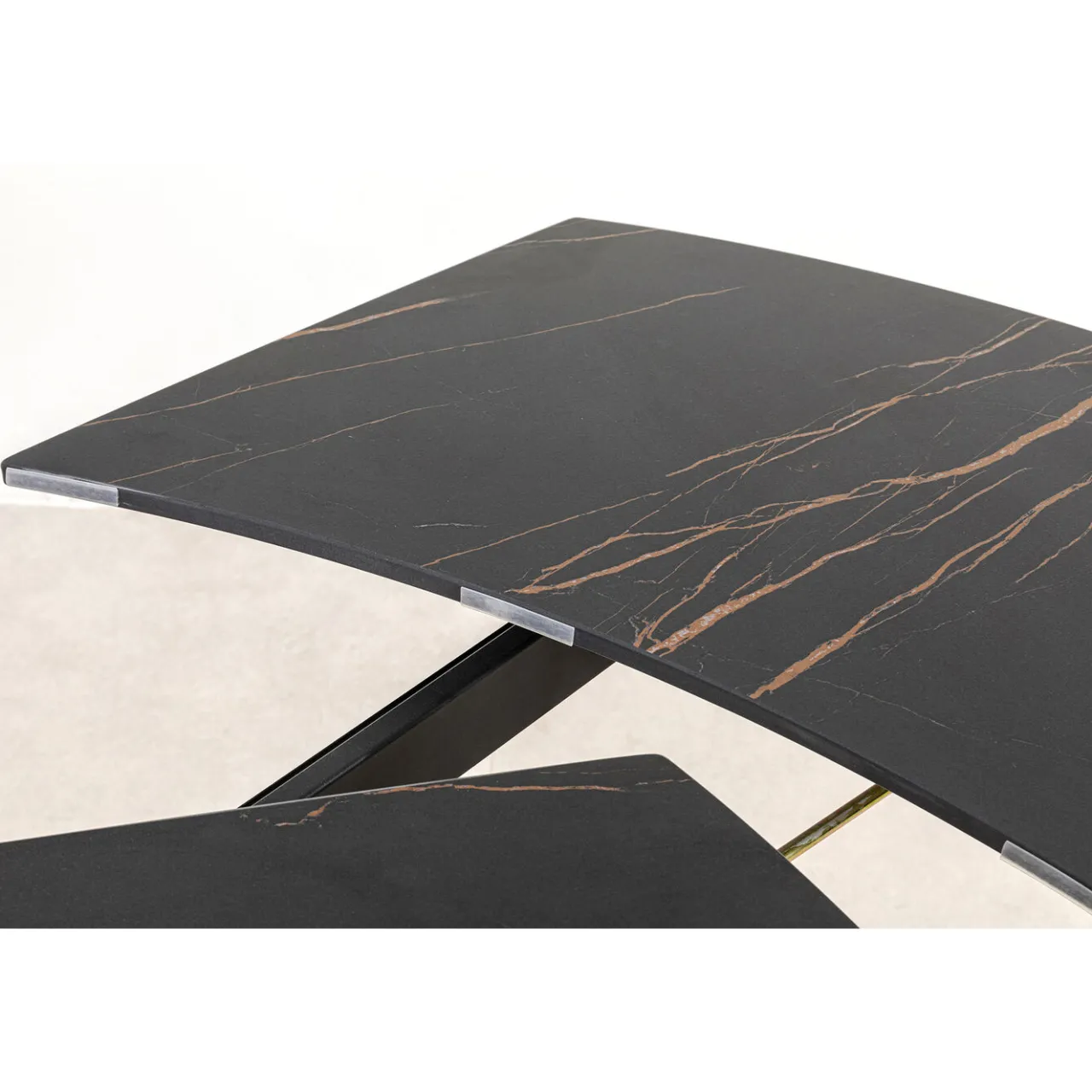 KARE Design Table A Rallonges Twist Noir 120(30+30)X90Cm Online
