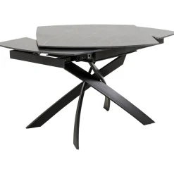KARE Design Table A Rallonges Twist Noir 120(30+30)X90Cm Online
